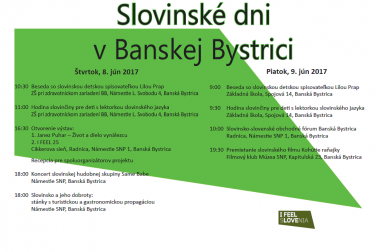 program slovinske dni