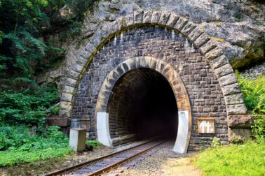 Train Tunnel - Harmanec, Slovakia