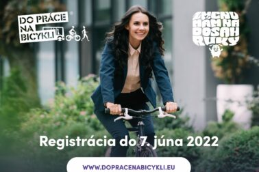 plagat do prace na bicykli