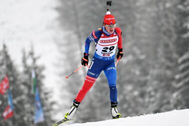 Rakúsko SR Biatlon SP 2.kolo stíhačka ženy Bátovská Fialková