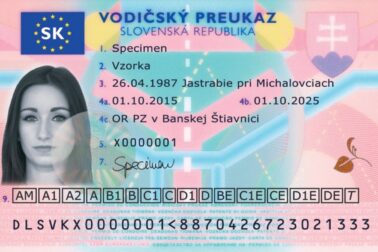 novy vodicsky preukaz