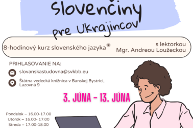 Letna skola slovenciny pre Ukrajincov