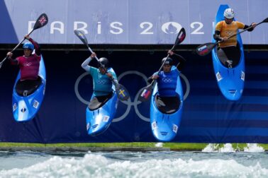 Francúzsko OH2024 vodný slalom kajak kros muži