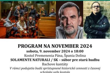 VVO 2024 novembrový program