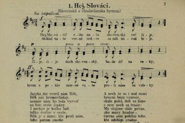 6. Venček slovenských národných piesní 1927