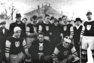 pohronske hokejove derby bb - zvolen 1932