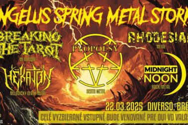 plagat metalovy koncert