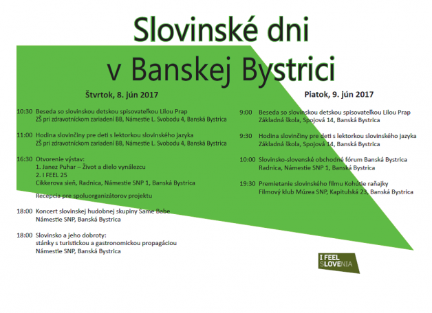 program slovinske dni