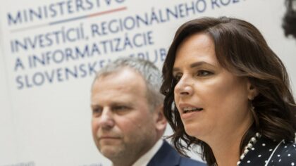 Vladimír Ledecký a Veronika Remišová