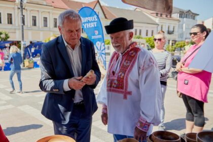 Ján Lunter s trhovníkom