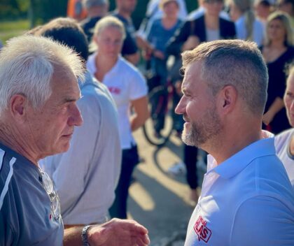 Peter Pellegrini medzi občanmi