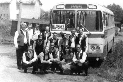 Selčianka v Lednických Rovniach 1980