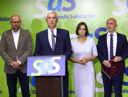 Odchod ministrov SaS z vlády Eduarda Hegera