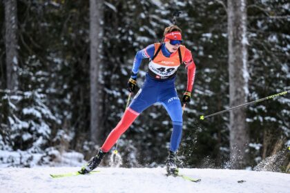 Jakub Borguľa na trati