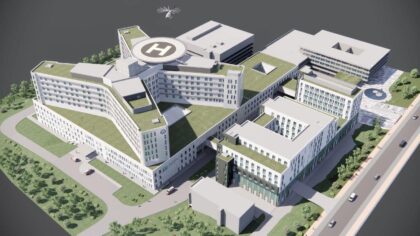 Vizuál novej nemocnice v Banskej Bystrici