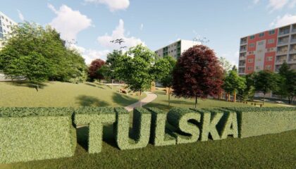 Projekt Zelené sídliská - vnútroblok Tulská