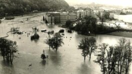 FOTO: Od najväčšej povodne v novodobej histórii nášho mesta uplynulo 50 rokov, dnes ju pripomína len výstava fotografií